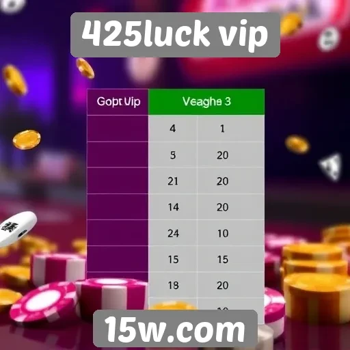 Comparação entre 425luck vip e concorrentes